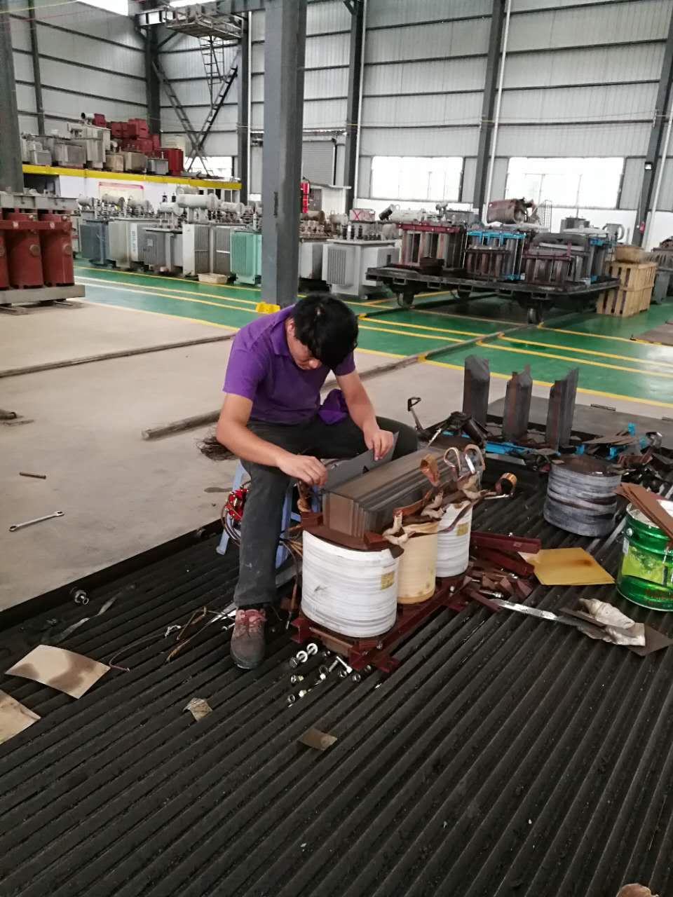 250KVA变压器修理过程2017.7.6-修理案例-云南变压器维修_云南变压器销售_云南特种变压器维修