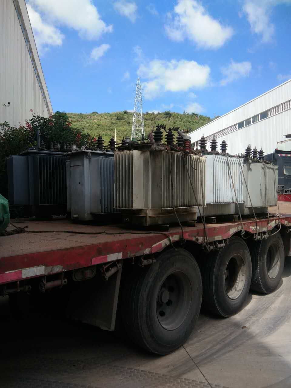 待修变压器到货一批2017.8.23-修理案例-云南变压器维修_云南变压器销售_云南特种变压器维修