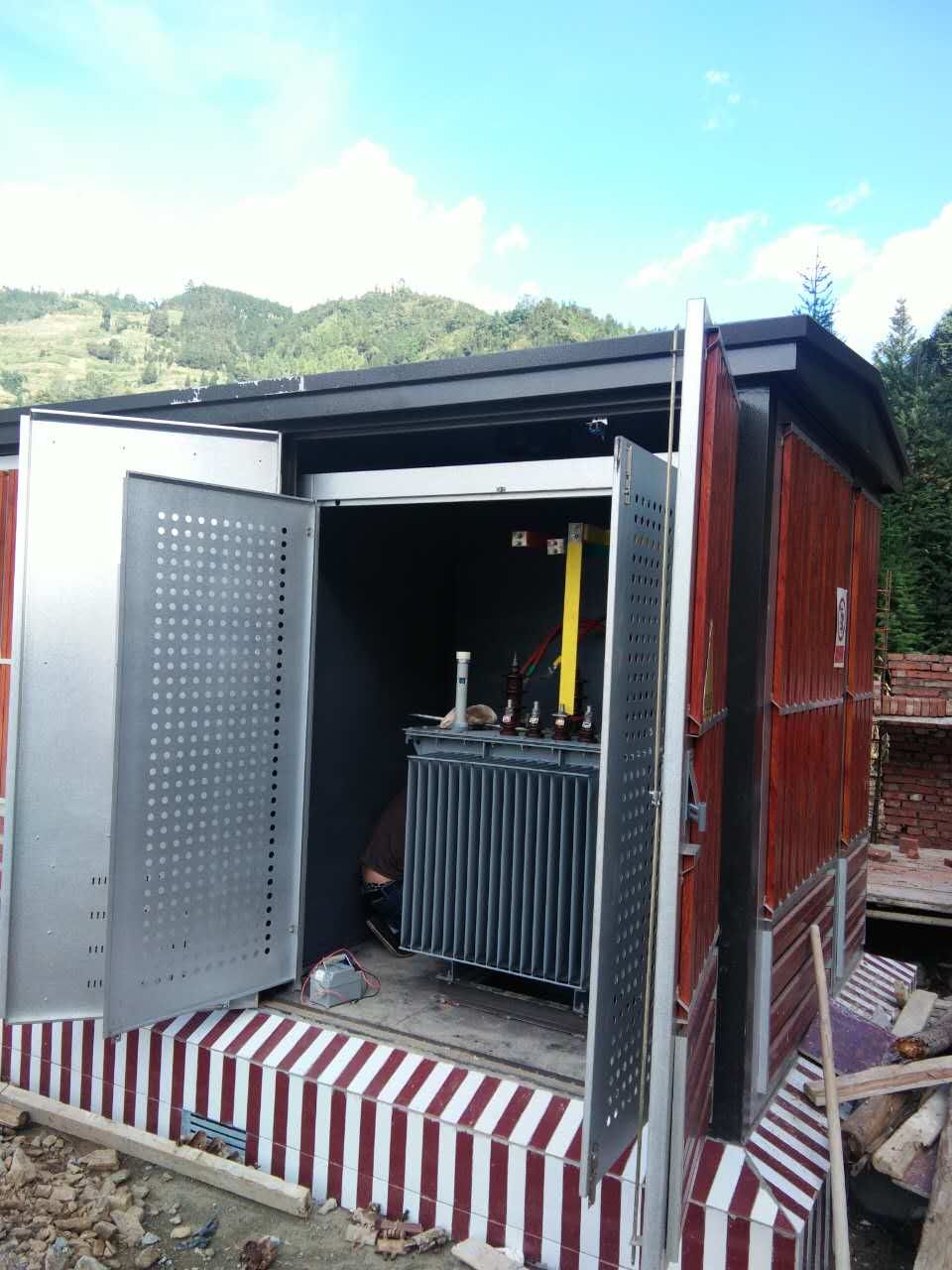 315KVA变压器现场安装2017.10.11-修理案例-云南变压器维修_云南变压器销售_云南特种变压器维修