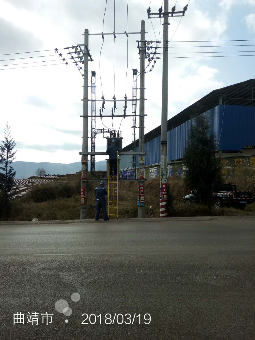 变压器现场检修2018.3.19-修理案例-云南变压器维修_云南变压器销售_云南特种变压器维修