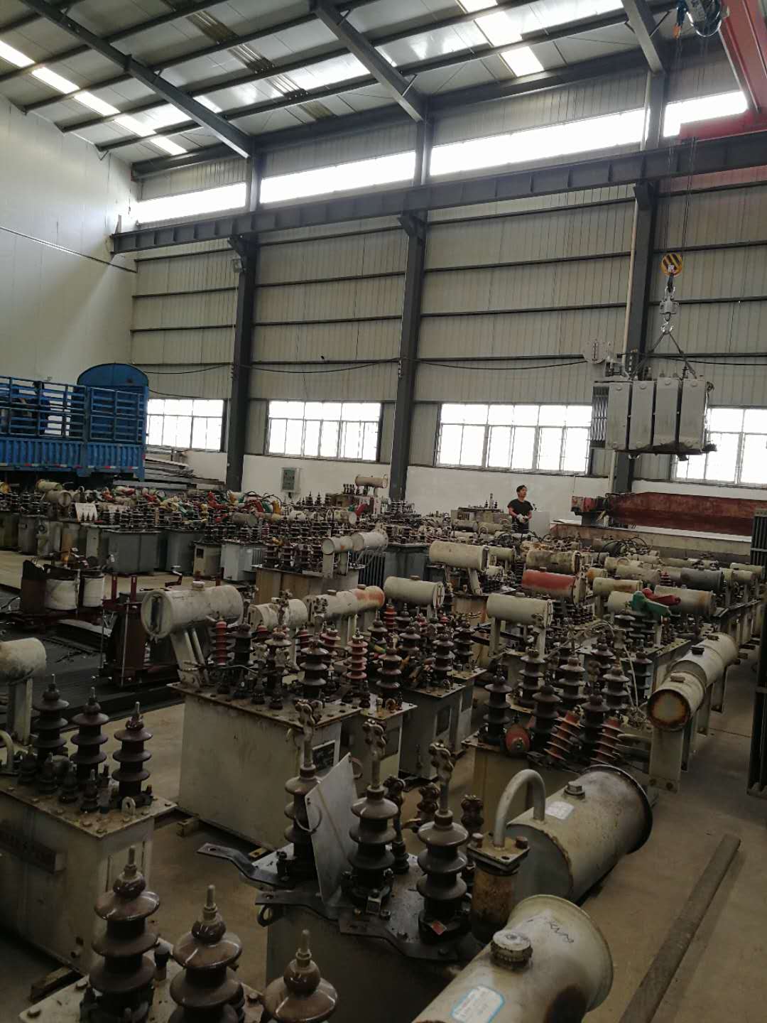 待修变压器到货2018.6.6-修理案例-云南变压器维修_云南变压器销售_云南特种变压器维修