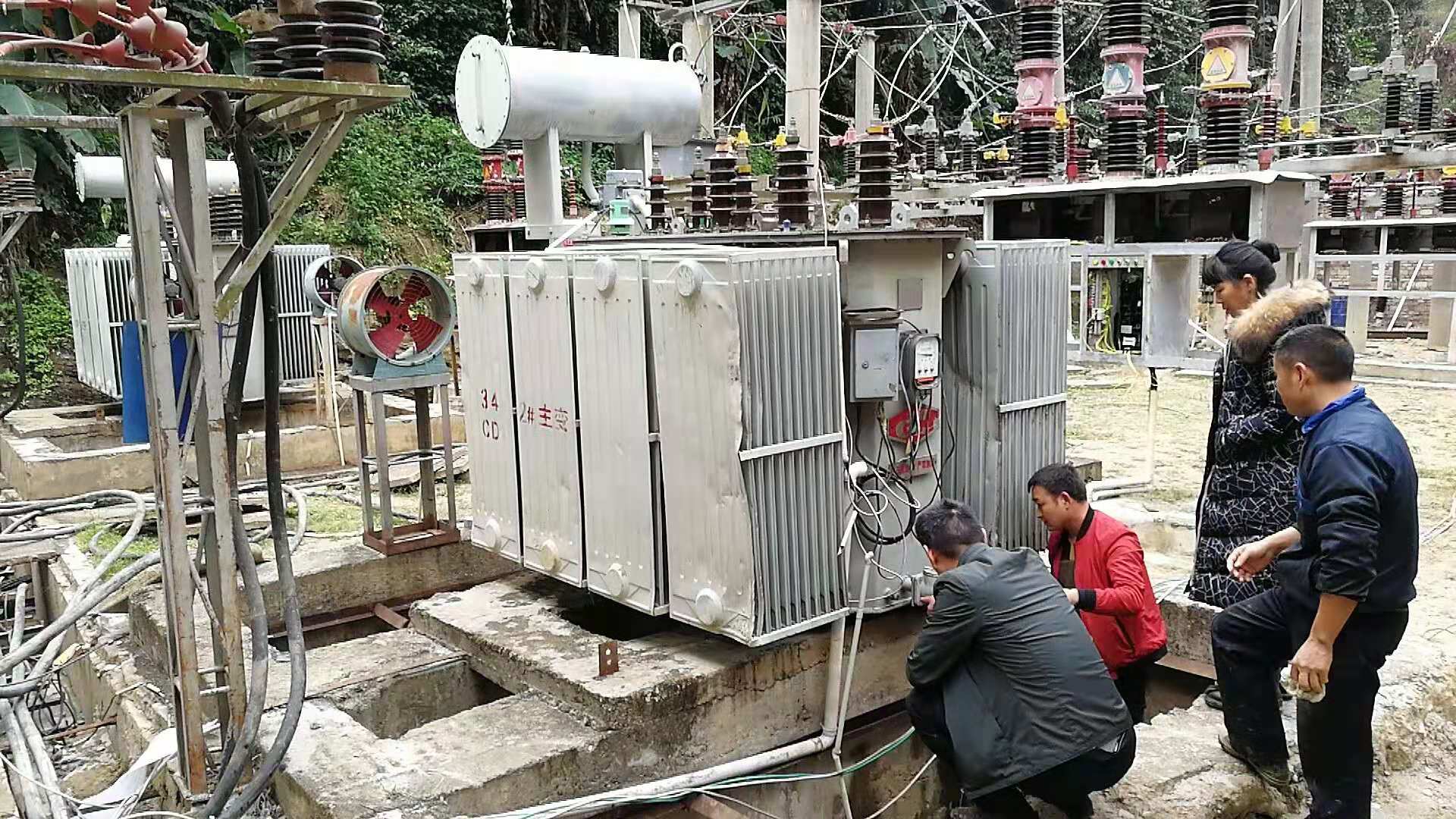 变压器现场检测2018.12-修理案例-云南变压器维修_云南变压器销售_云南特种变压器维修