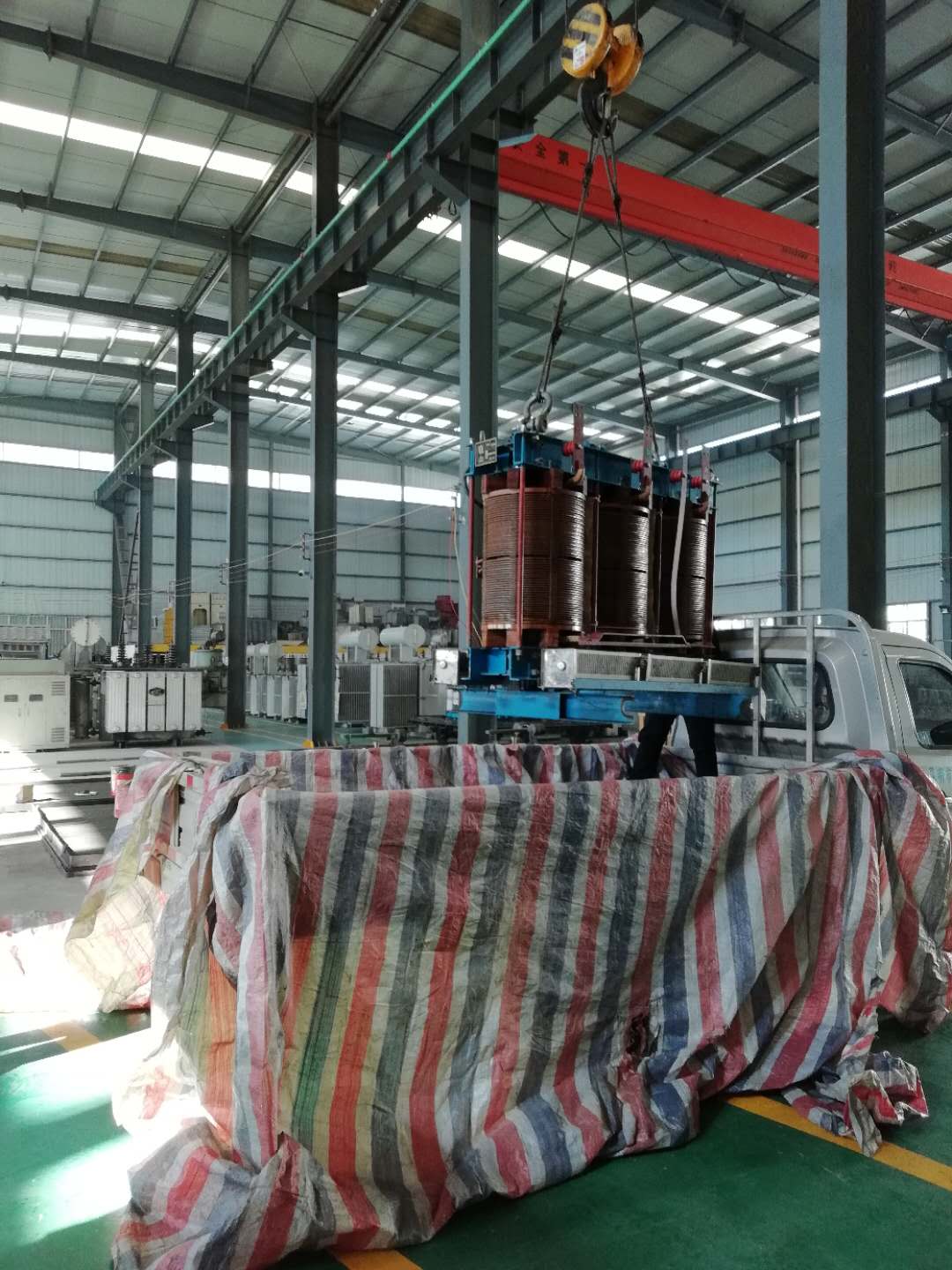 待修理变压器到货2019.1.8-修理案例-云南变压器维修_云南变压器销售_云南特种变压器维修