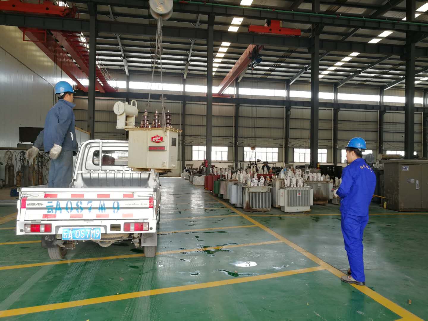 待修变压器到货2019.2.24-修理案例-云南变压器维修_云南变压器销售_云南特种变压器维修