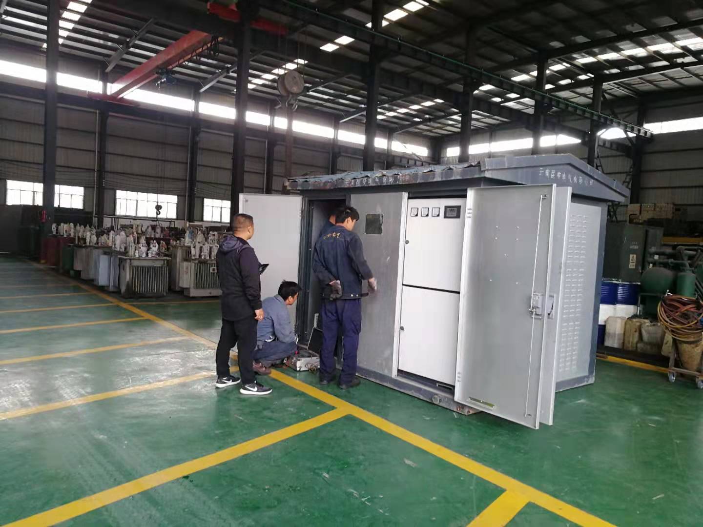 630KVA组合式变压器修理检测中2019.3.8-修理案例-云南变压器维修_云南变压器销售_云南特种变压器维修