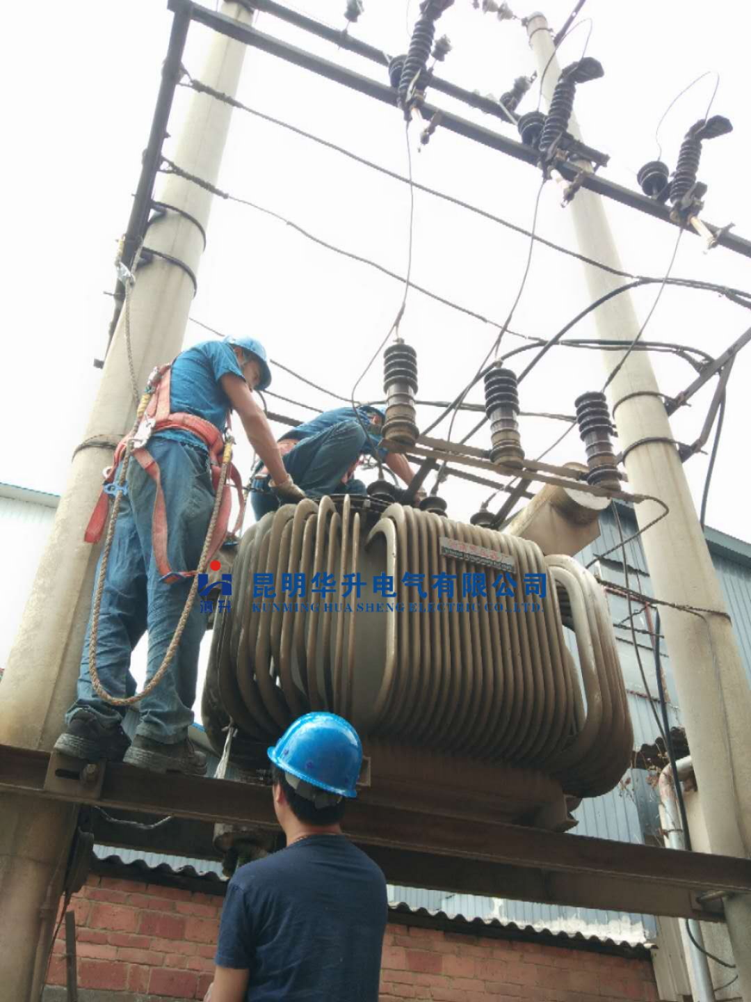 250KVA变压器检修现场2019.6-修理案例-云南变压器维修_云南变压器销售_云南特种变压器维修