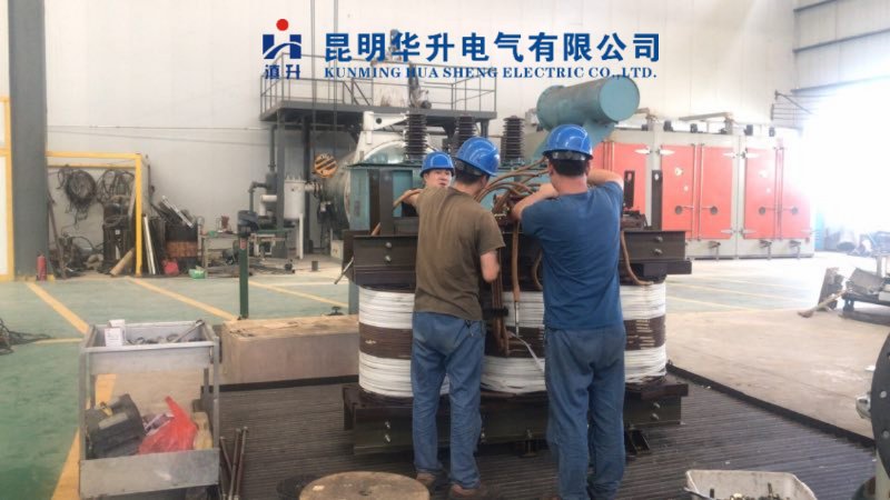 4000KVA变压器修理中2019.6-修理案例-云南变压器维修_云南变压器销售_云南特种变压器维修