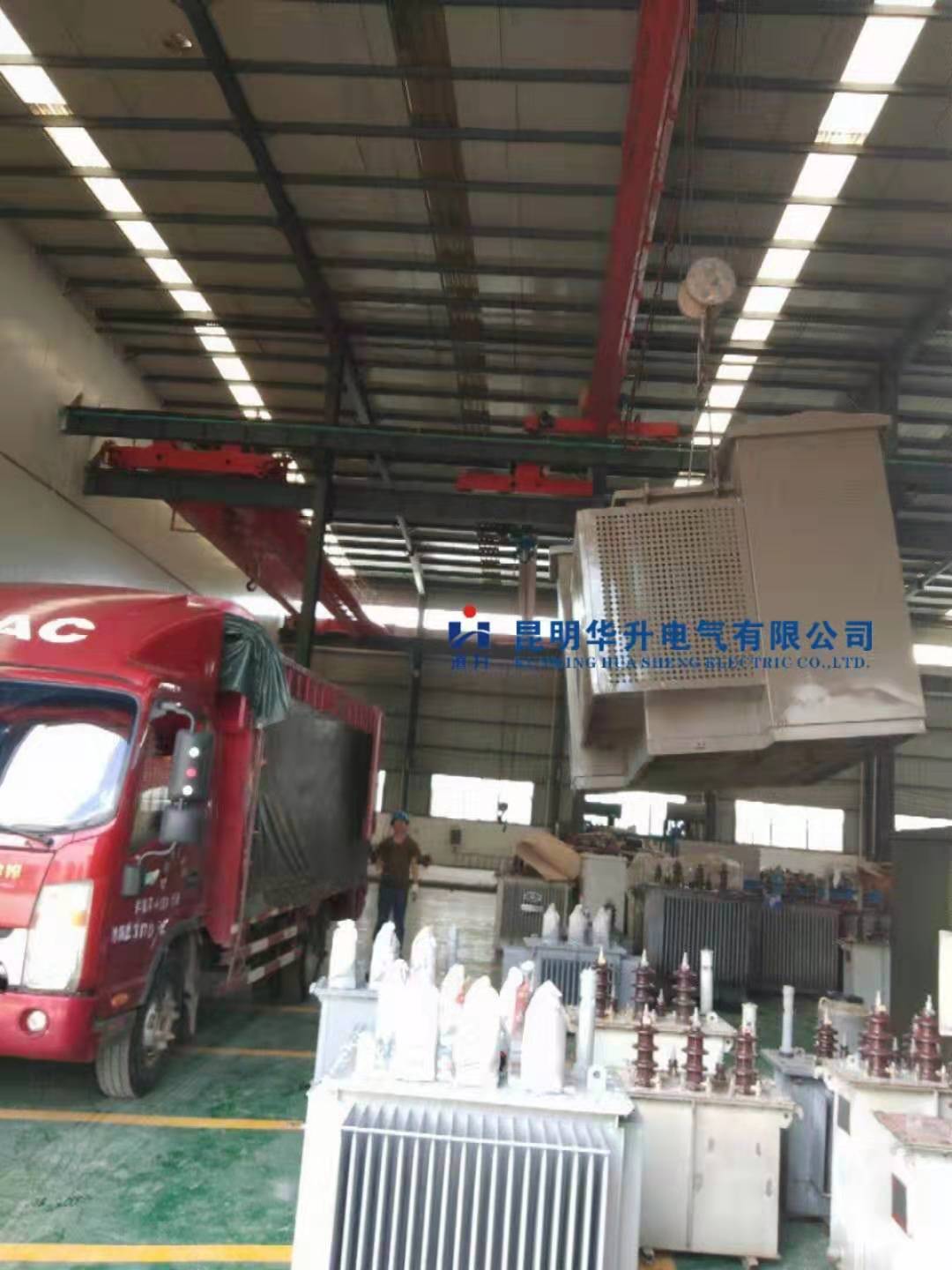 美式箱变修理完毕发货2019.7-修理案例-云南变压器维修_云南变压器销售_云南特种变压器维修