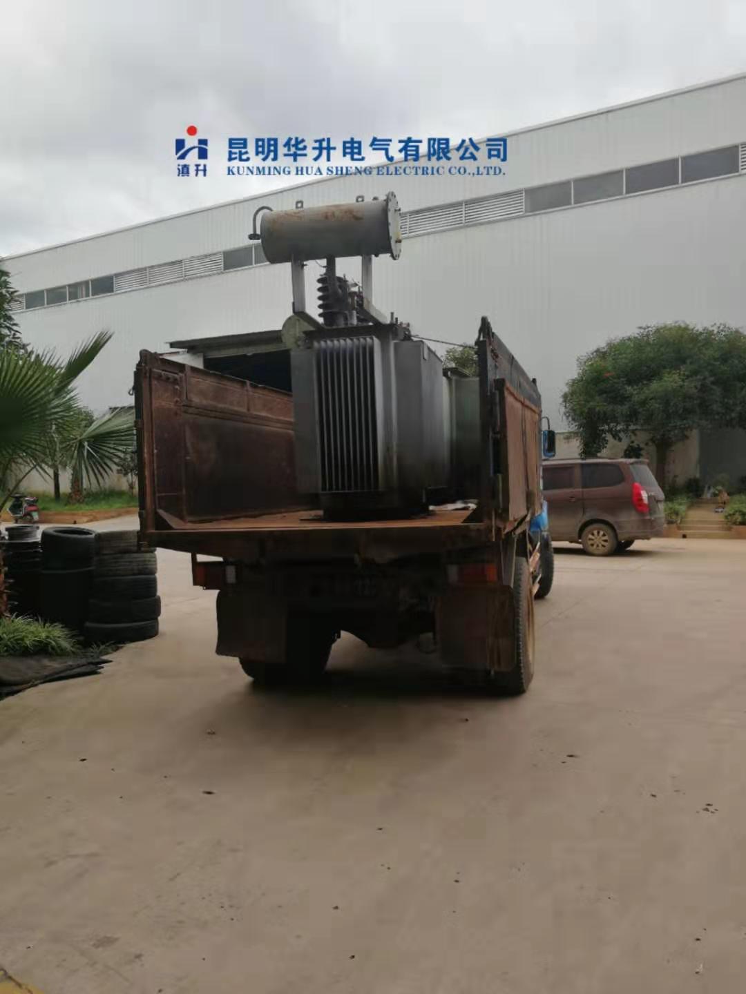 待修变压器到货两台2019.9-修理案例-云南变压器维修_云南变压器销售_云南特种变压器维修