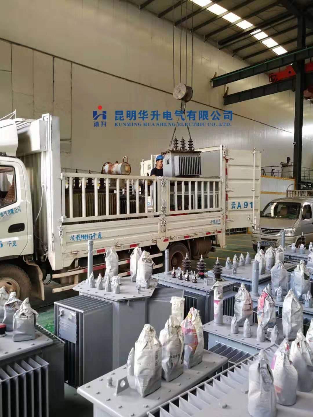 待修变压器到货5台2019.9-修理案例-云南变压器维修_云南变压器销售_云南特种变压器维修