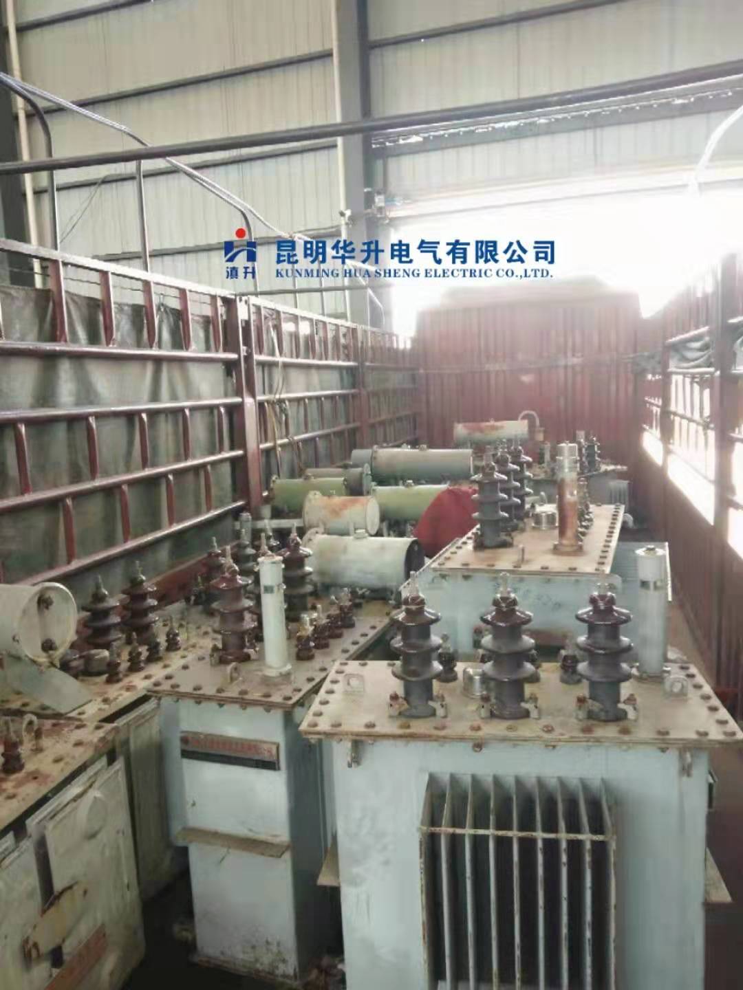 待修变压器到货23台2019.9-修理案例-云南变压器维修_云南变压器销售_云南特种变压器维修