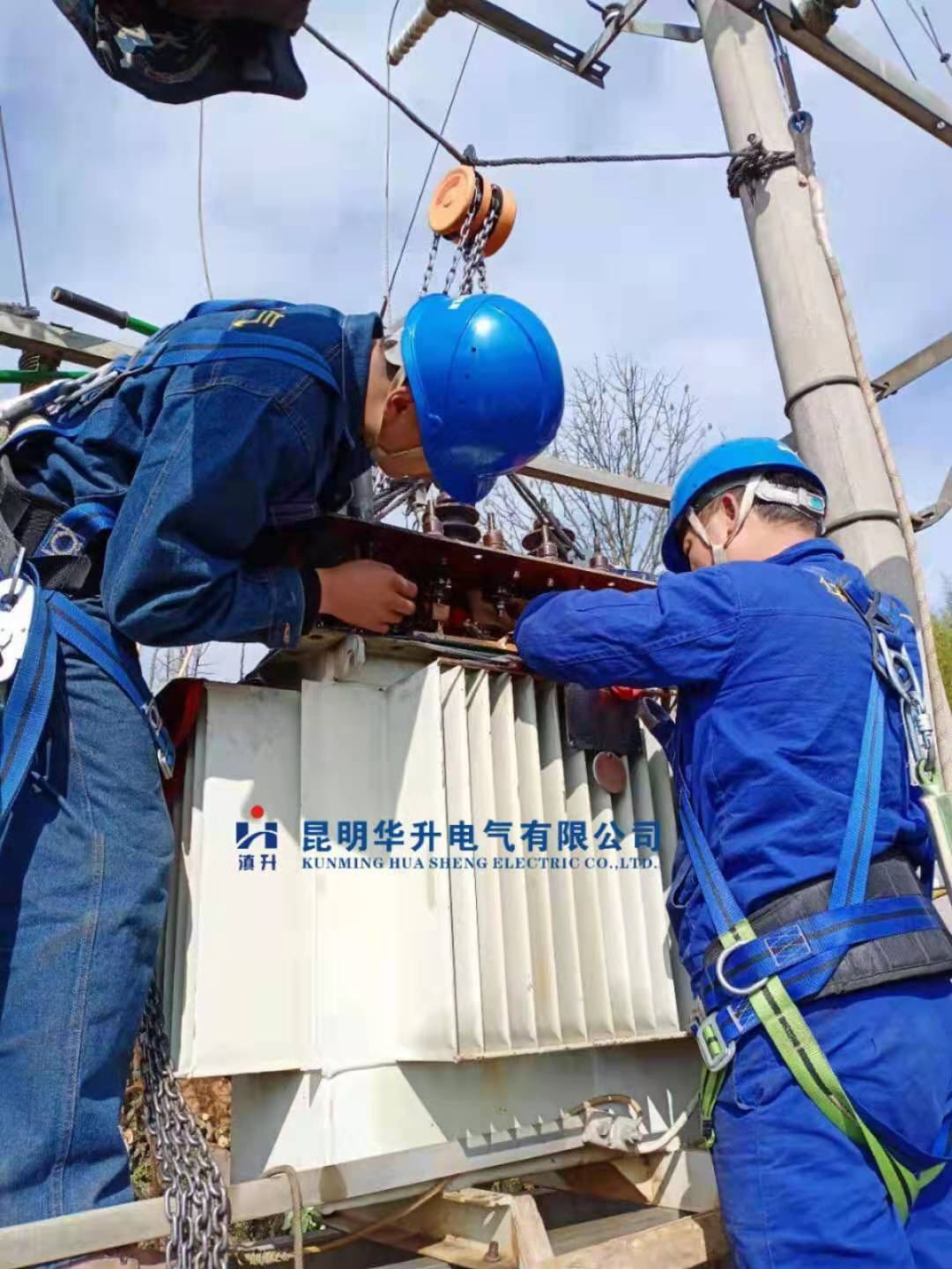 80KVA变压器现场检修-修理案例-云南变压器维修_云南变压器销售_云南特种变压器维修