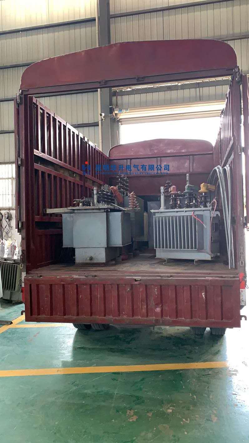 待修变压器到货一车2020.8-修理案例-云南变压器维修_云南变压器销售_云南特种变压器维修