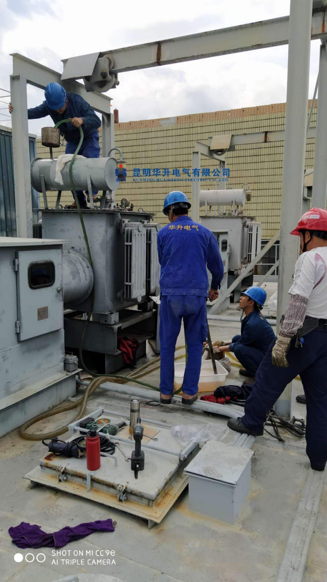 变压器现场修理2020.8-修理案例-云南变压器维修_云南变压器销售_云南特种变压器维修