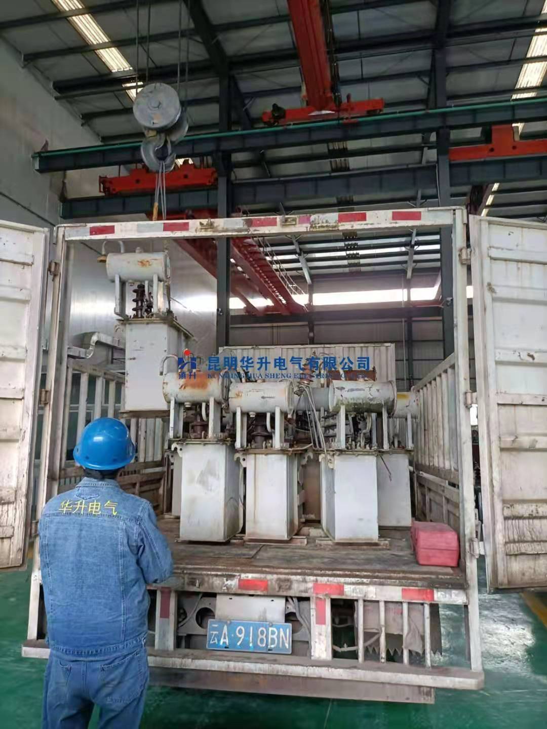 待修变压器到货一批2020.12-修理案例-云南变压器维修_云南变压器销售_云南特种变压器维修