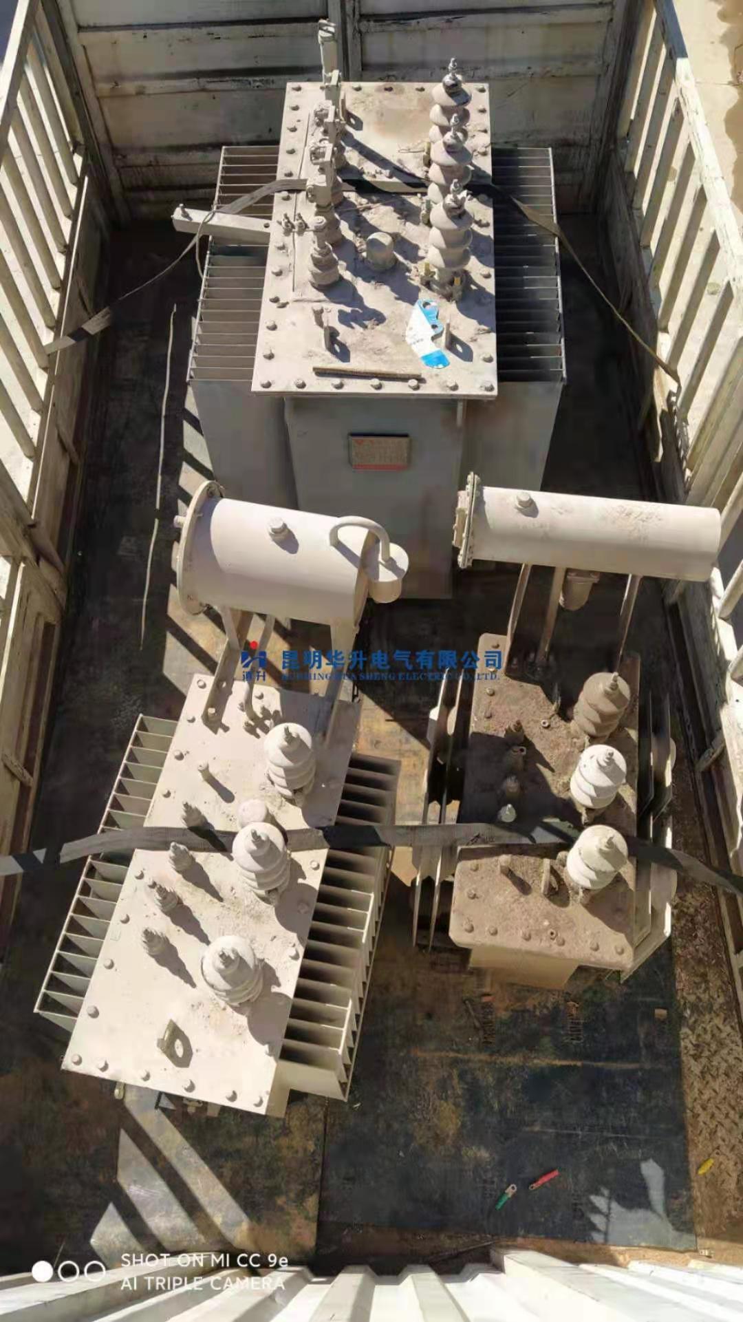 待修变压器到货2020.12-修理案例-云南变压器维修_云南变压器销售_云南特种变压器维修