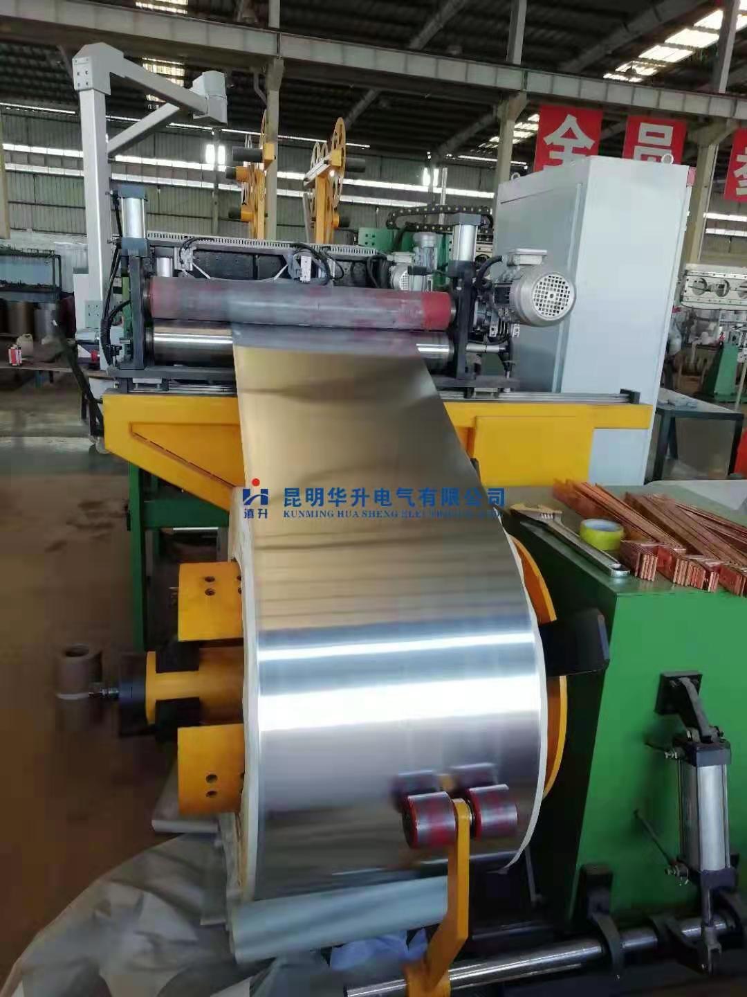 变压器铝箔线圈绕制中2021.1-修理案例-云南变压器维修_云南变压器销售_云南特种变压器维修