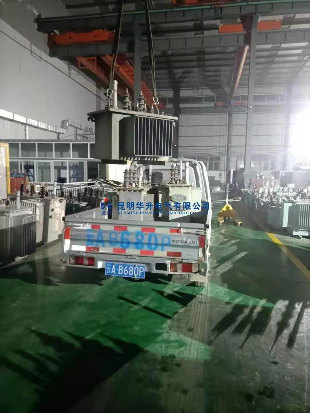 待修变压器到货3台2021.3-修理案例-云南变压器维修_云南变压器销售_云南特种变压器维修