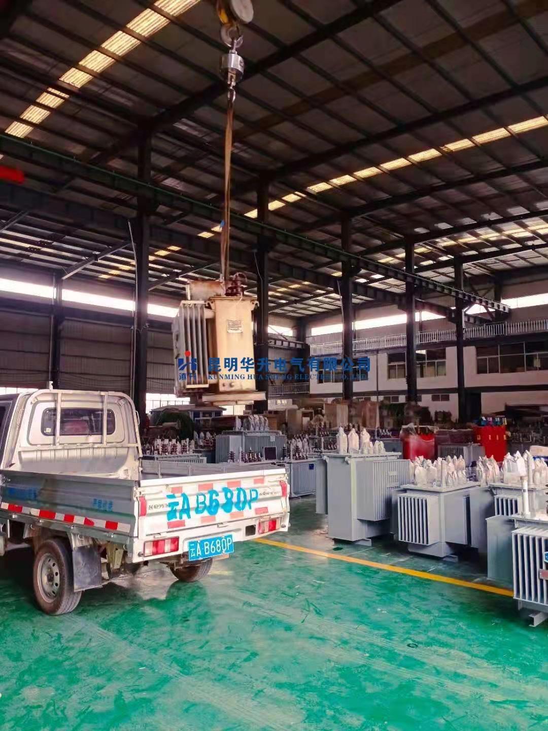 250KVA待修变压器到货2021.3-修理案例-云南变压器维修_云南变压器销售_云南特种变压器维修