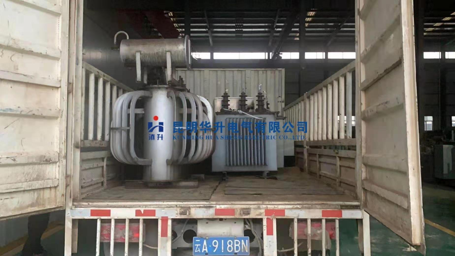 待修变压器到货一车2021.3-修理案例-云南变压器维修_云南变压器销售_云南特种变压器维修
