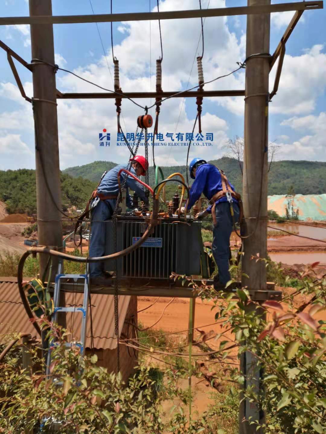 250KVA变压器现场检修2021.5-修理案例-云南变压器维修_云南变压器销售_云南特种变压器维修