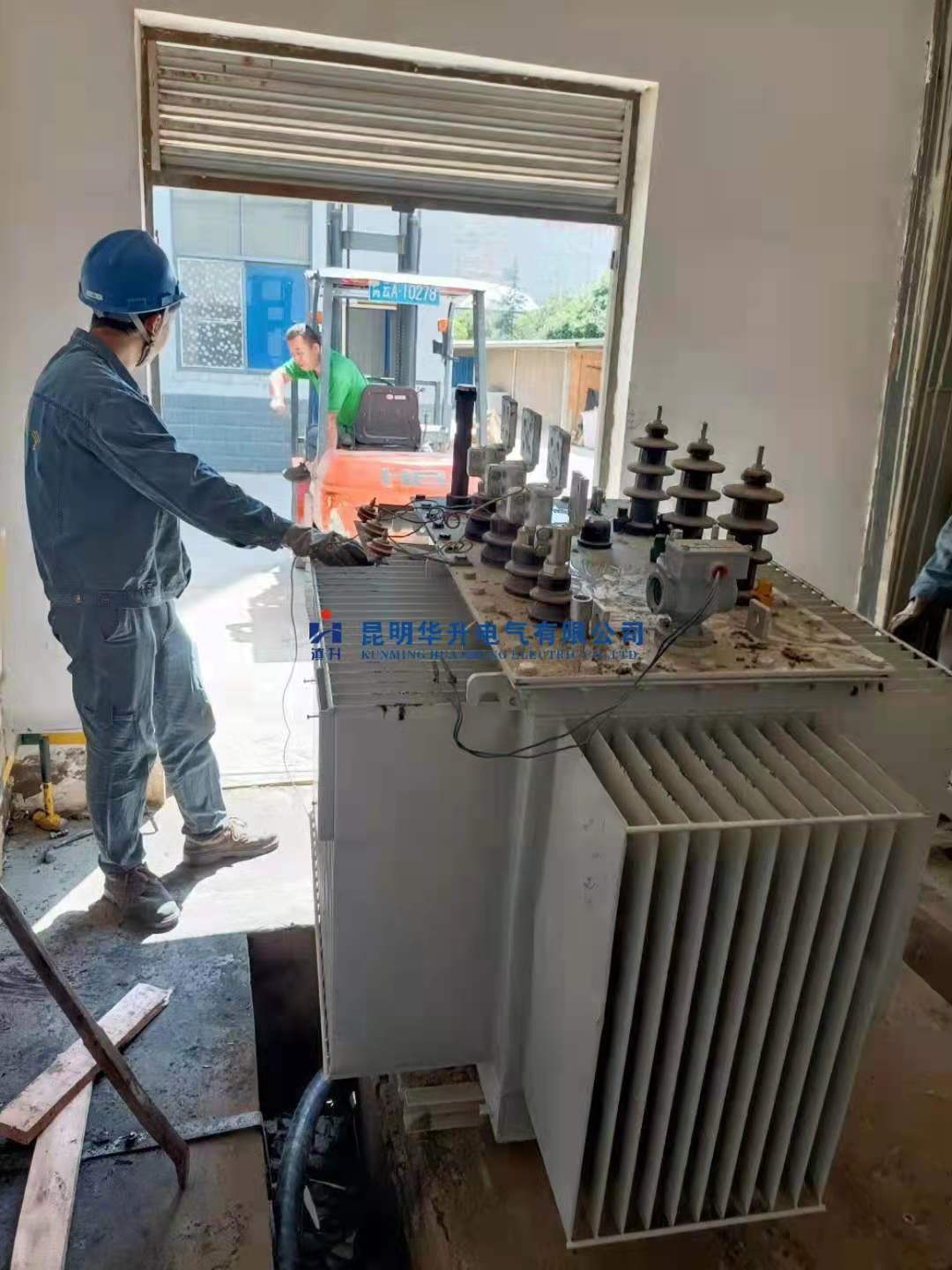 1000KVA变压器现场修理2021.5-修理案例-云南变压器维修_云南变压器销售_云南特种变压器维修