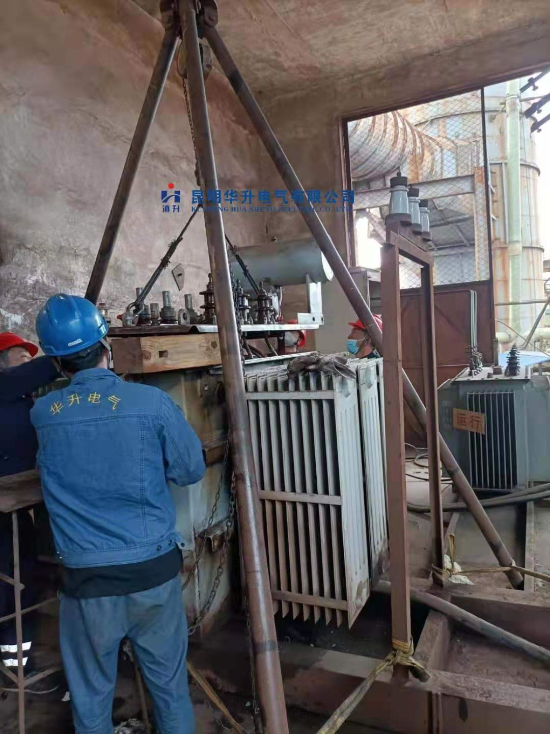 1250KVA第二台现场检修2021.5-修理案例-云南变压器维修_云南变压器销售_云南特种变压器维修