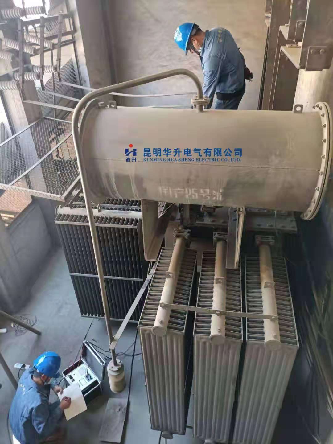 3500KVA电渣炉变压器现场检测2021.5-修理案例-云南变压器维修_云南变压器销售_云南特种变压器维修