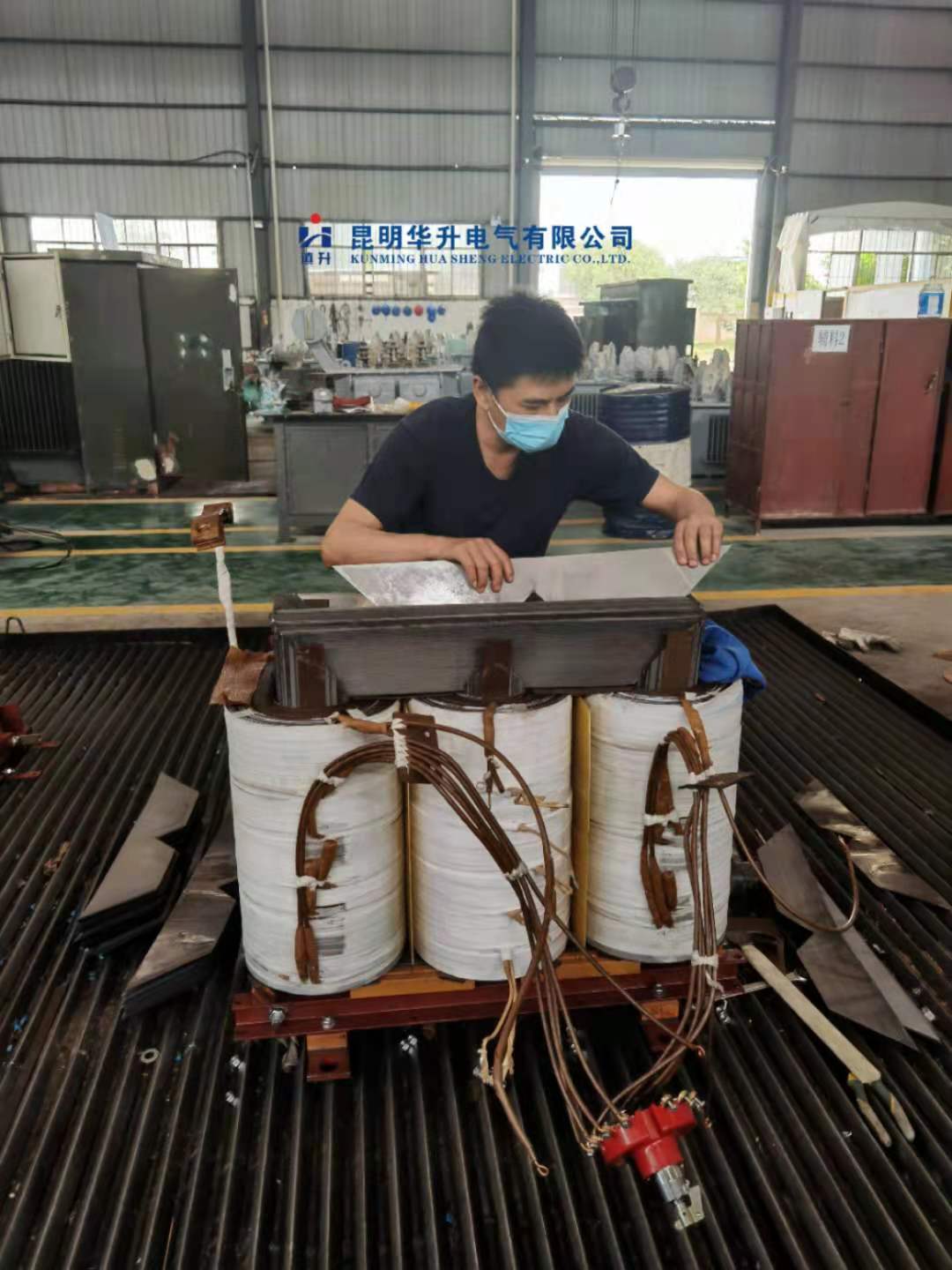 变压器修理中2021.6-修理案例-云南变压器维修_云南变压器销售_云南特种变压器维修