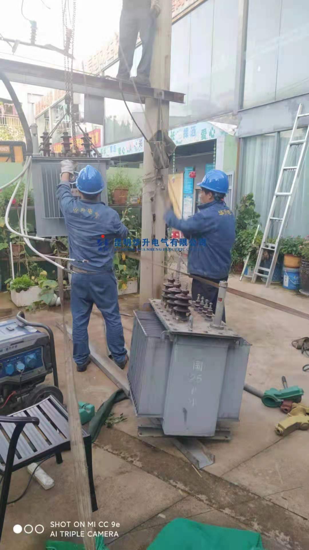 80KVA变压器现场检修2021.7-修理案例-云南变压器维修_云南变压器销售_云南特种变压器维修