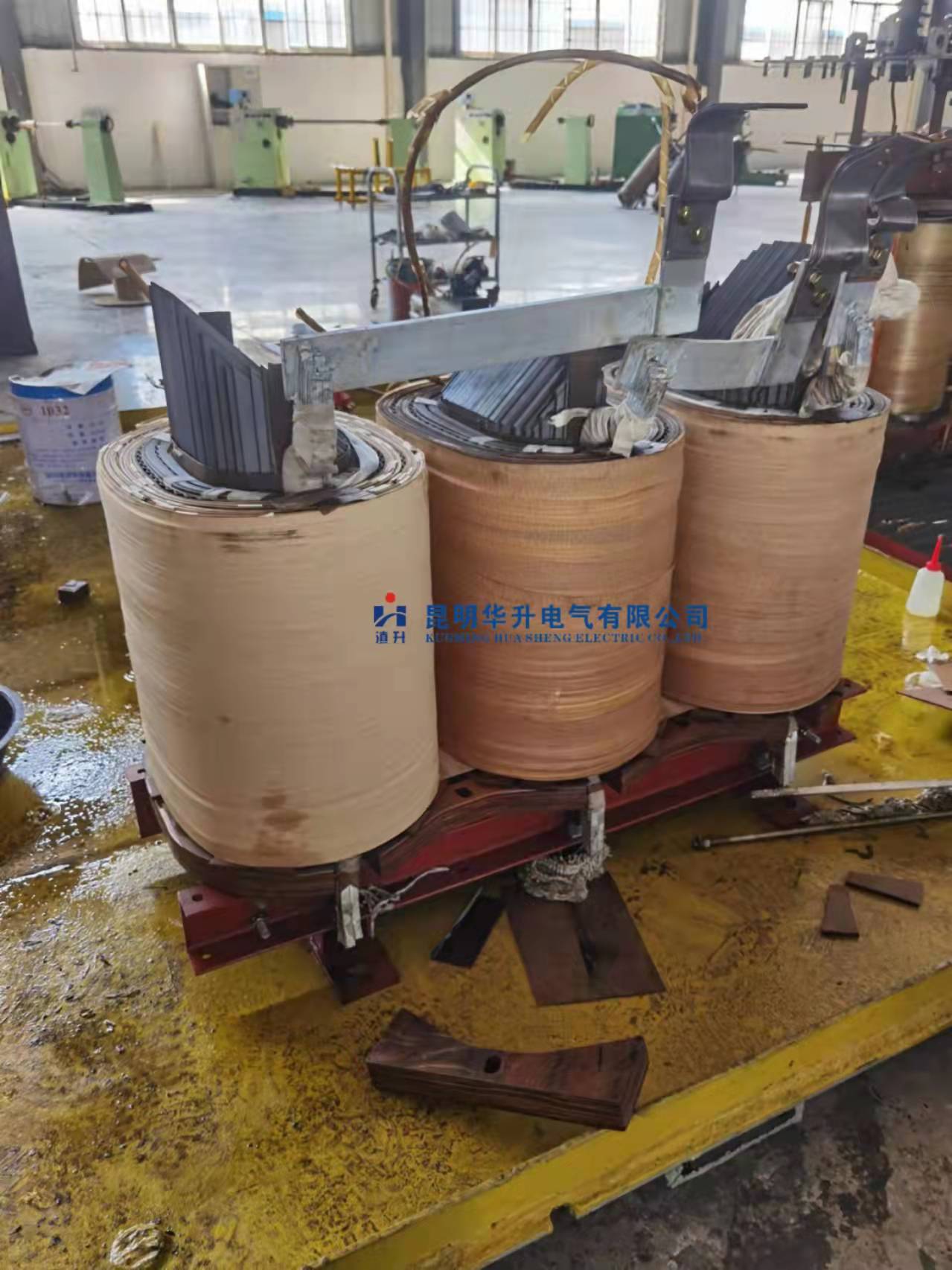 变压器装配中2022.3-修理案例-云南变压器维修_云南变压器销售_云南特种变压器维修