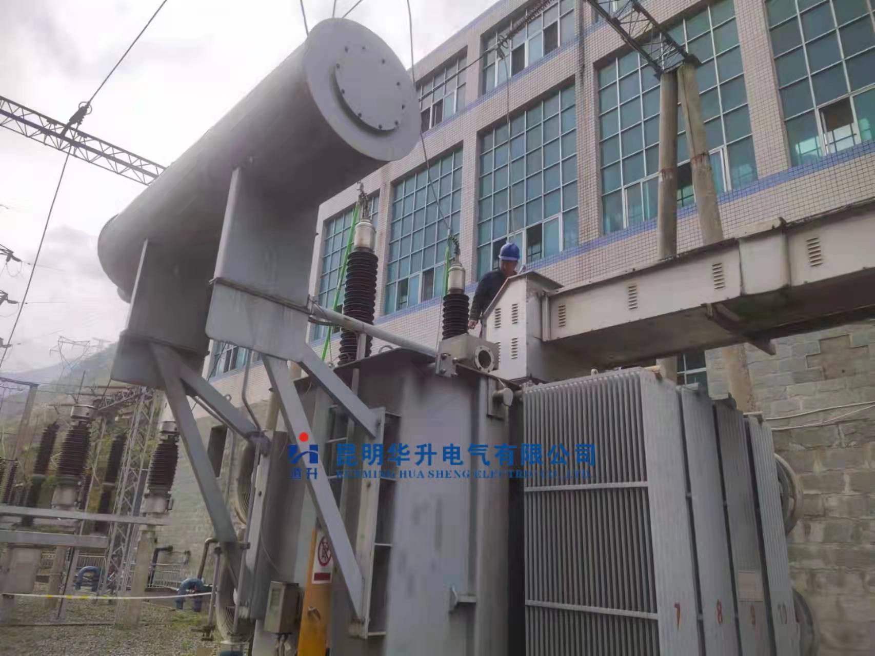 变压器现场过滤变压器油2022.3-修理案例-云南变压器维修_云南变压器销售_云南特种变压器维修